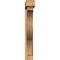 Ekena Millwork Funston Block Rough Sawn Bracket w/ Offset Brace, Western Red Cedar, 6"W x 34"D x 42"H BKT0604X34X42FST05RWR - alternate 3